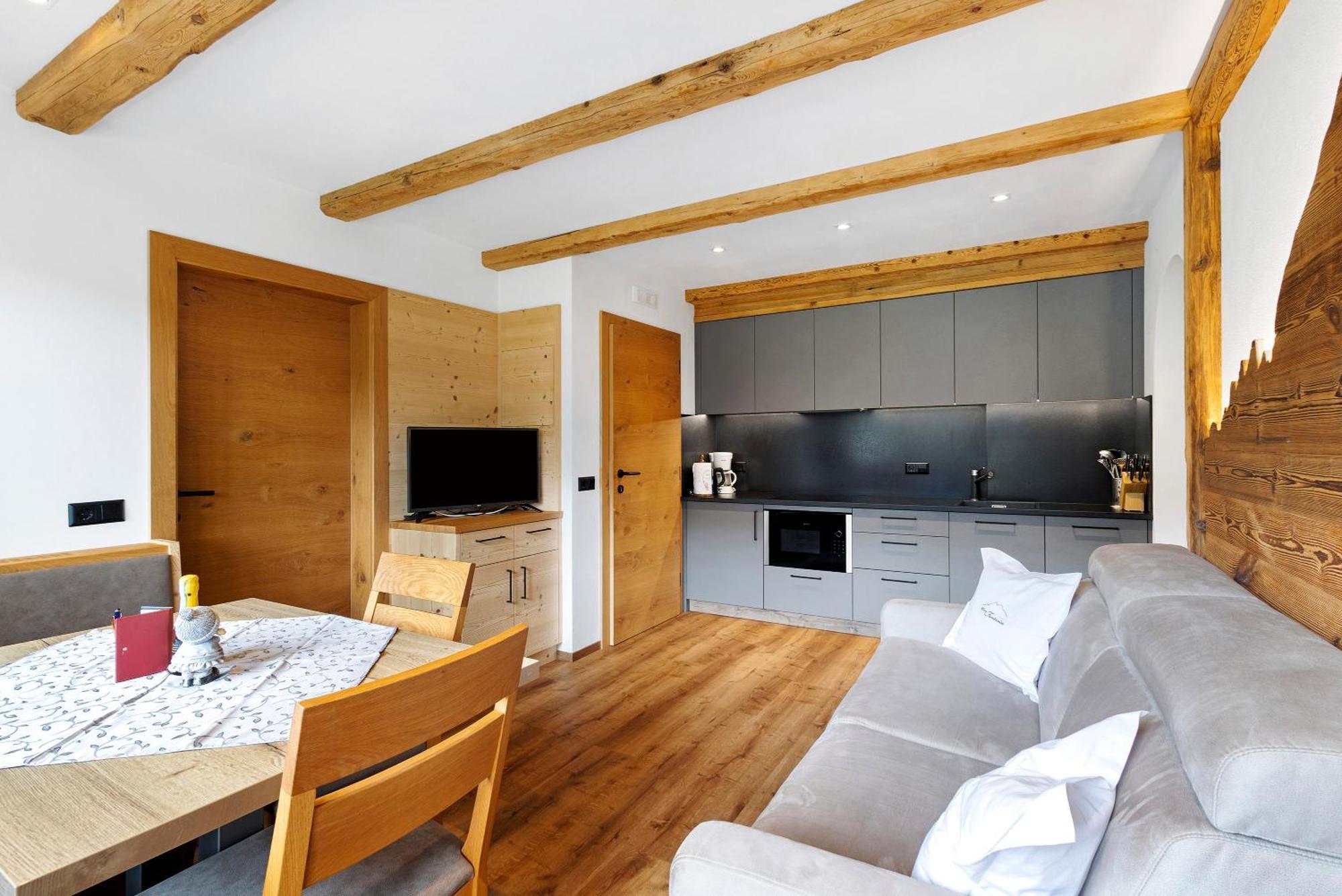 Ferienwohnung Ciasa Funtanies Puetia Sankt Martin in Thurn Exterior foto